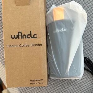 Electric Coffee Grinder - Gray